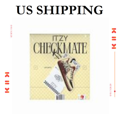 *US SHIPPING ITZY [CHECKMATE] [A Ver.] SPECIAL EDITION Album K-POP Sealed