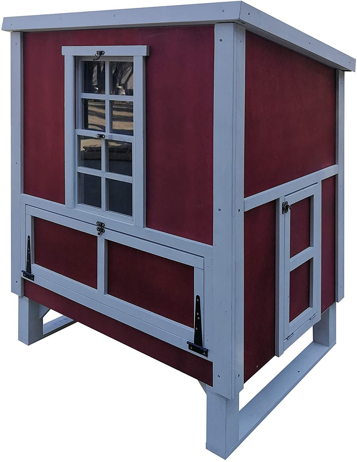 Deluxe Sturdy Wood Chicken Coop Backyard Hen House 46 Chickens 3