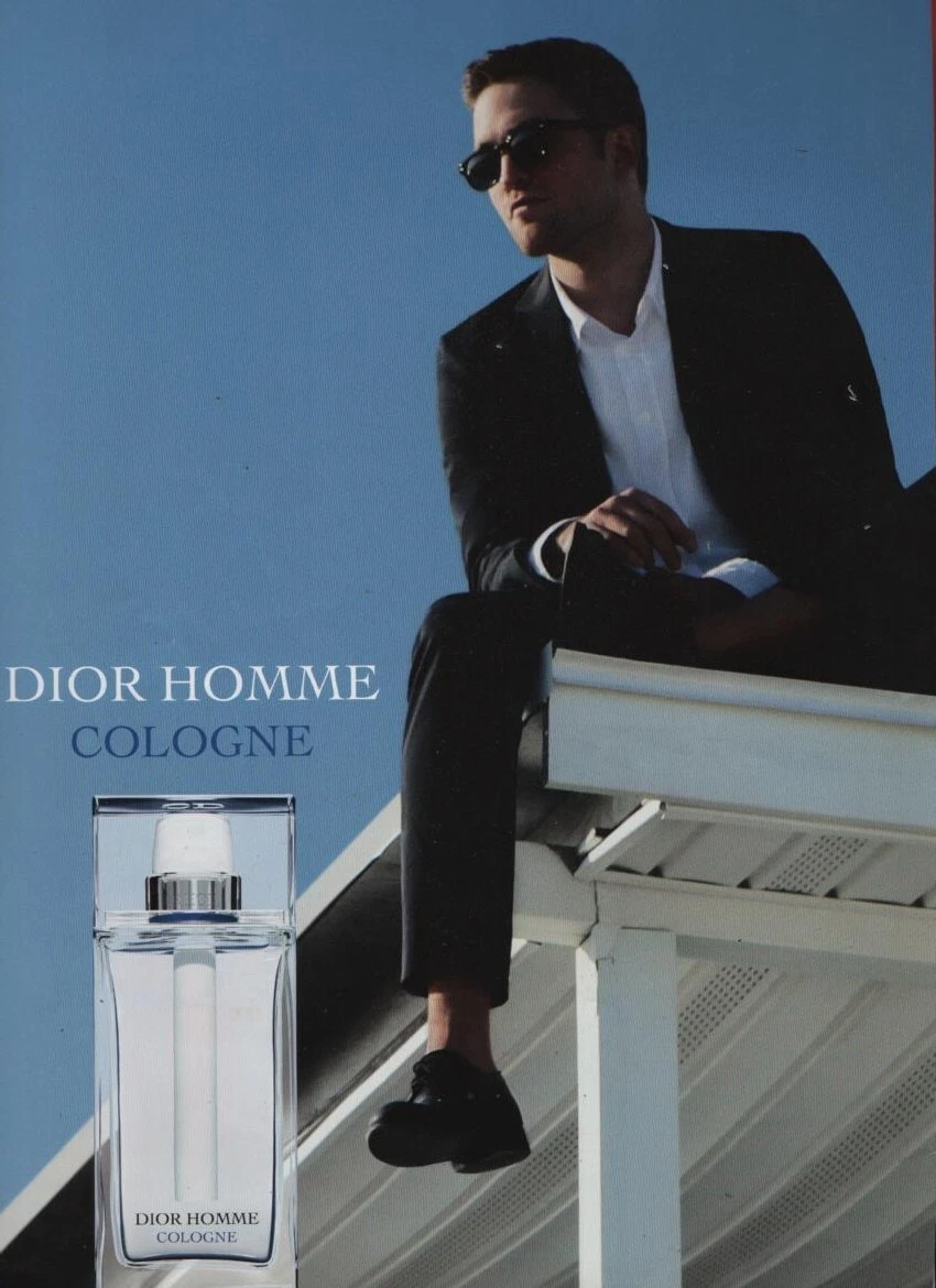 Publicité papier Parfum. Perfume ad. Dior Homme 2014