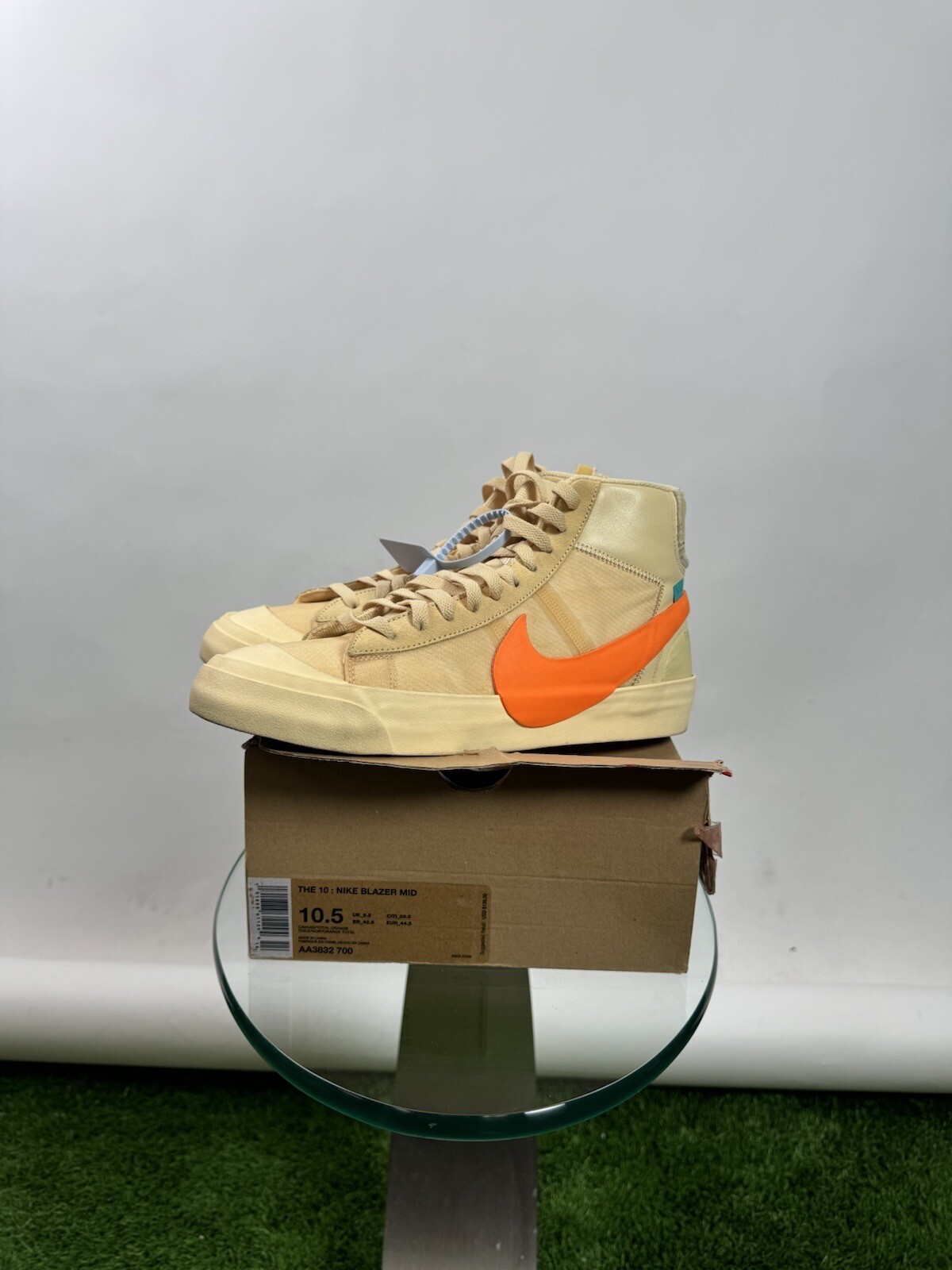 OFF WHITE X NIKE Nike Off White x Blazer Mid All Hallows Eve USATE Taglia 10 5
