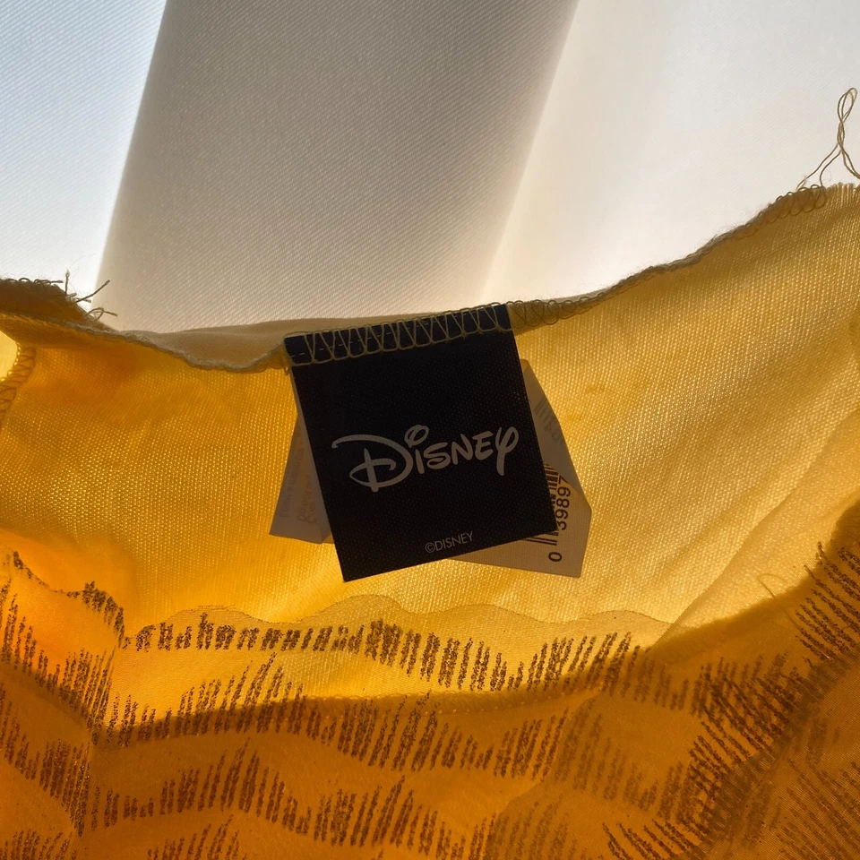 Vestido Amarillo La Bella y la Bestia Clásico Disfraz de Bella para Jóvenes XL (18-20) Foto 3 de 4