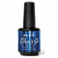 NSI Glaze N Go LED UV Gel Sealant 1/2 oz 15mL - Made in USA