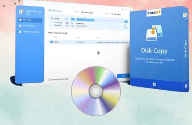 LifeTime Updates EaseUS Disk Copy Professional Simple Disc Cloning Software DVD - Image 3 of 4