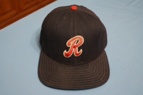 Rochester Red Wings 1993 #25 sombrero usado juego New Era talla 7 - Imagen 1 de 5