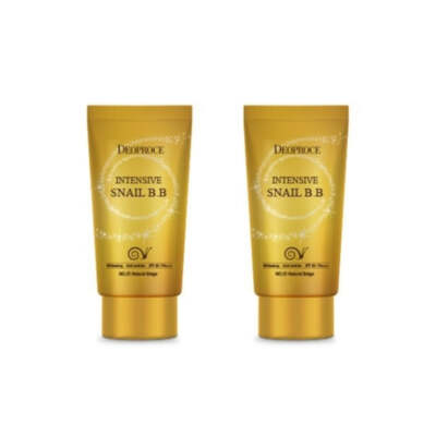 Deoproce Intensive Snail BB Cream No.23 Sand Beige SPF50+ PA+++ 50ml*2Pcs