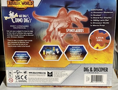 Jurassic World Dominion Mr DNA's Dino Dig Exclusive Spinosaurus