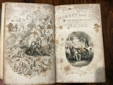 Dombey and Son by Charles Dickens first edition.