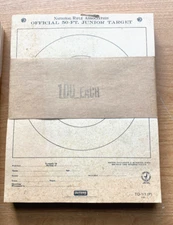 2 Vintage NRA Official 50Ft Junior Targets 100 sheets Each