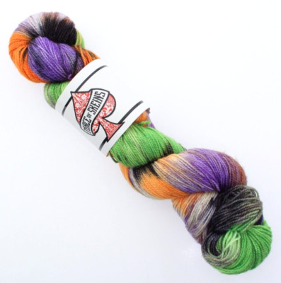 MACE of SKEINS HIGH ROLLER 80/20% SW Merino Wool/Nylon - 400 yds - Monster Mash