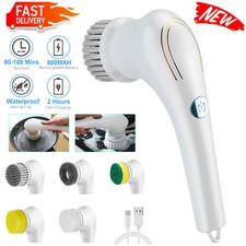 Electric Cordless Cleaning Brush Spin Scrubber Cleaner Rechargeable