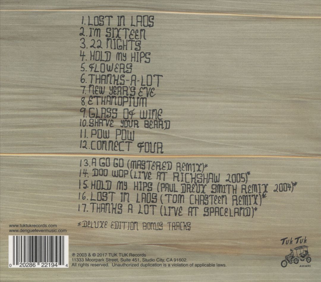 DENGUE FEVER DENGUE FEVER [DELUXE EDITION] NEW CD