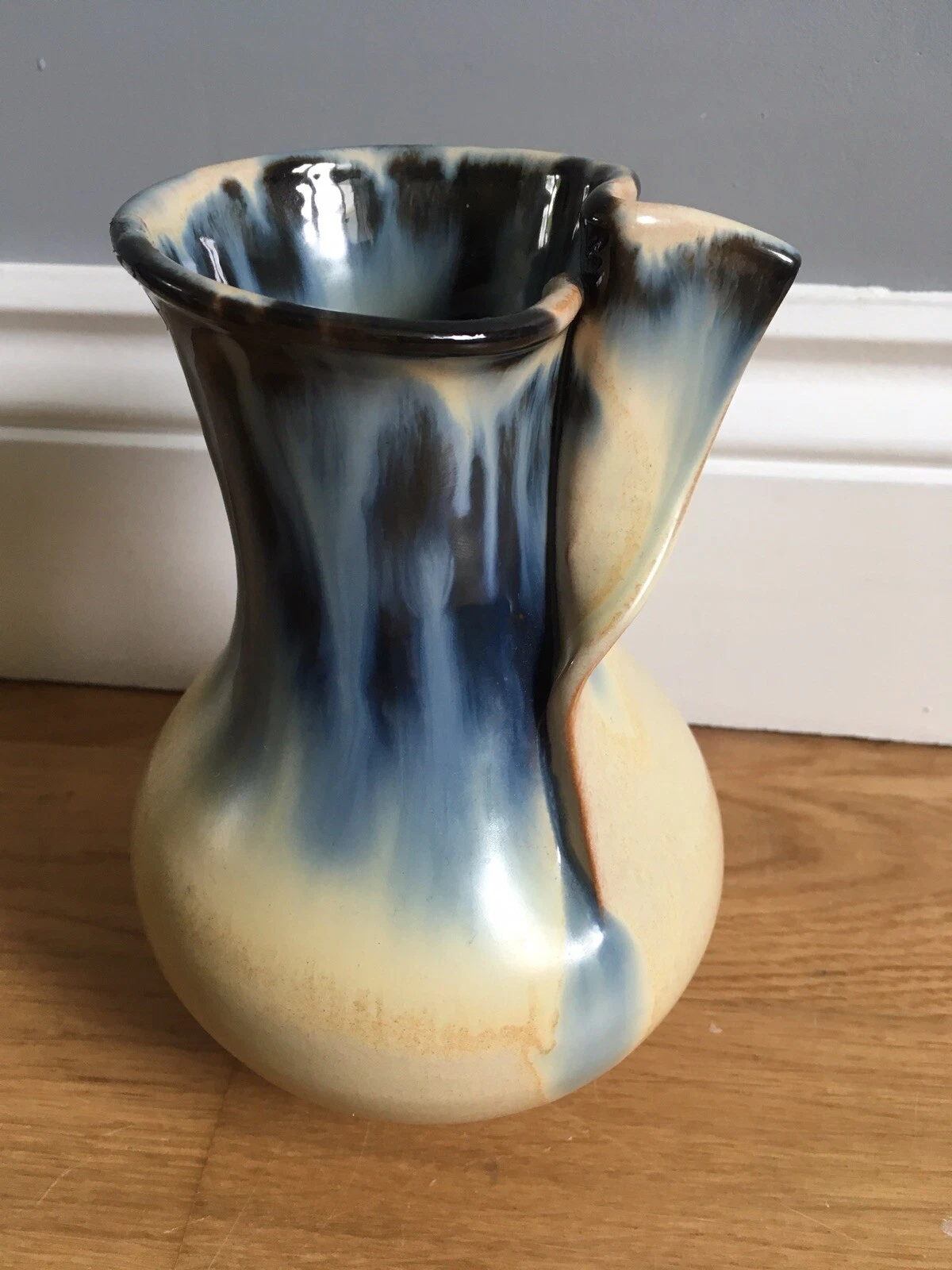 Art Ceramic Vase Folded