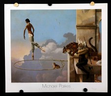 Michael Parkes  - Dream  for Rosa - 1982  - Swan Lake -  Offset Poster