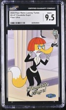 CGC MINT+ FLEER ULTRA RETRO LOONEY TUNES CLAUDETTE DUPRI U47