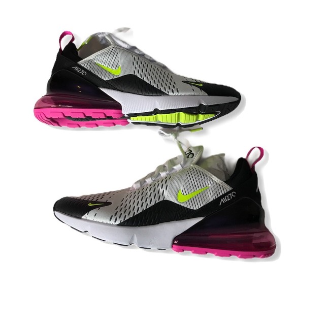 air max 270 yellow and pink
