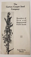 Garton-Cooper Seed Co/Sugar Grove, IL Barley, Oats (1920?)
