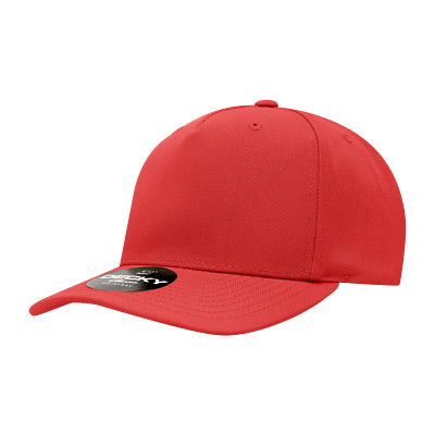 2/3/5/10 Pack Of Decky Unisex Lot 5 Panel Structured Polyester Cap - 6038