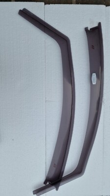 Deflettori Aria E Pioggia G3 Antiturbo Per Fiat Uno, Duna, Fiorino, Elba 4 Porte Dal 1983, Set 2 Pezzi In PMMA Antiturto, Spessore 2.1 Mm, Montaggio Rapido Easy-System