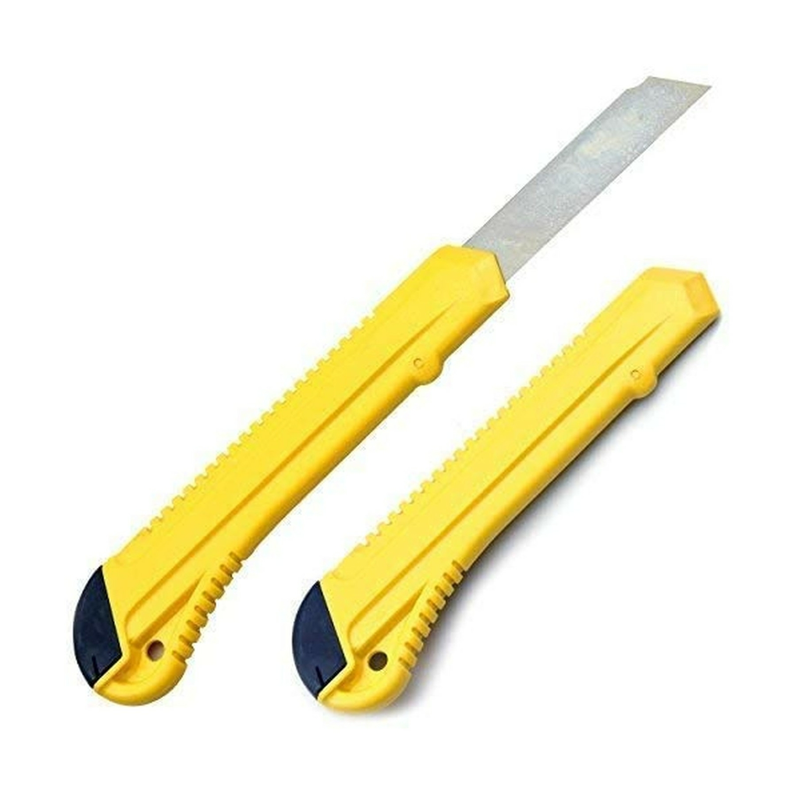 Box Cutters 12 Pk Bulk 18mm Wide Blade Retractable Compact