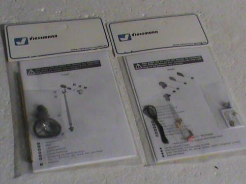 lot 2 sachets HO VIESSMANN/212441/SIGNAL DERAILLEMENT/217551 PROJECTEURS - Photo 6/6
