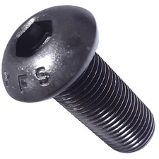 1/4-20 Button Head Socket Cap Screws Alloy Steel Grade 8 Black Oxide Allen Hex