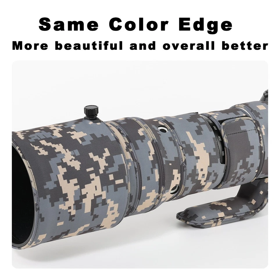 CHASING BIRDS Camuflaje Impermeable Lente Abrigo para Olympus 150 400 F4.5 Len Cubierta Foto 3 de 4