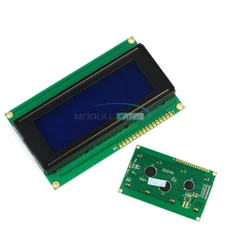 3.3V 2004 20x4 Character LCD Display Module w/Tutorial,HD44780 Controller Blue