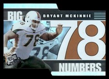 Bryant McKinnie 2002 Press Pass Big Numbers Die-Cut Card #BN27 Miami Hurricanes