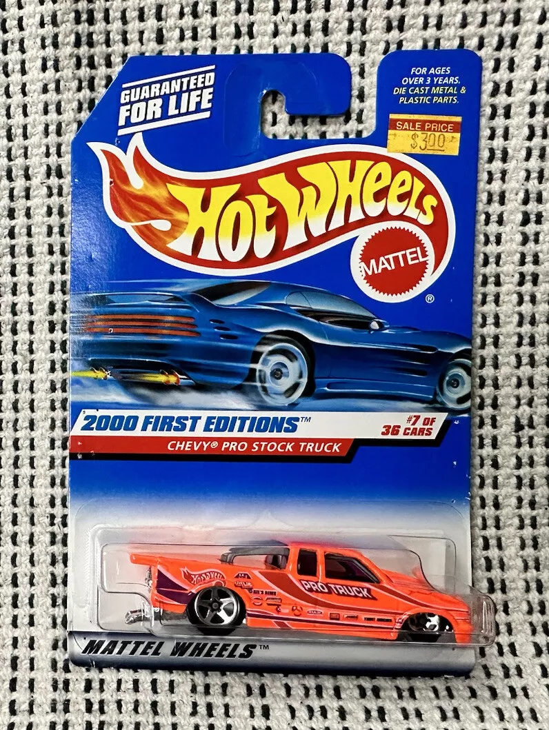 Hot wheels chevy store pro stock truck