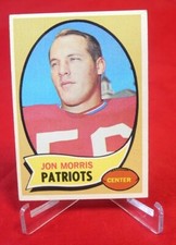 Jon Morris TOPPS NFL Football Card 1970 #214 EX