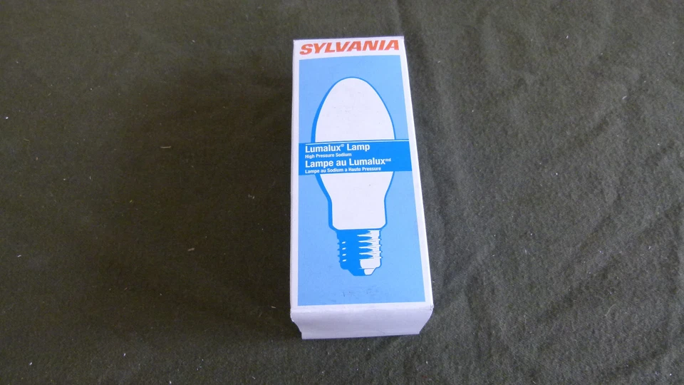 Lot of 9 - Sylvania 67506-1 LU100/MED High Pressure Sodium HID Light Bulb Clear - Image 2 of 4