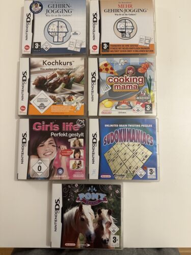 7 Stück Nintendo DS  Spiele  - Konvolut - Sammlung ! All Testet ✅ - Bild 1 von 10