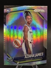 2025 Panini Prizm WNBA #141 Aziaha James Silver Prizms