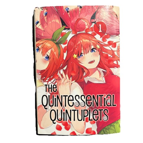 The Quintessential Quintuplets Manga (English) Volumes 1-4 Acceptable Condition - Picture 3 of 11