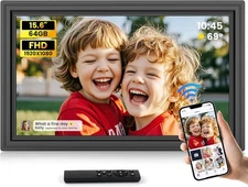 Nixplay Digital Picture Frame by Large WiFi Digital Photo Frame, 15.6 inch
