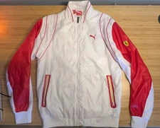 Rare Puma x Scuderia Ferrari Track Jacket Embroidered Full-zip Men's M