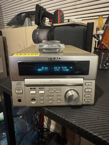 TEAC MC-D80 Compact Stereo System CD Player AM FM Tuner Amplifier WITH ...
