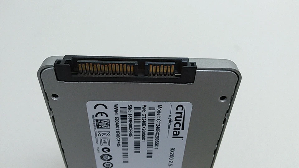 Crucial CT240BX200SSD1 BX200 240 GB 2.5" SATA III Solid State Drive - Image 2 of 3