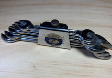 S-k Set 45m 5 Open End Wrenches 8mm - 17mm Sk Tools Sk Wayne Usa In Holder