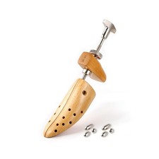 2 Way Wooden Shoe Stretcher to Adjust Shoe Width and Length for Men and...