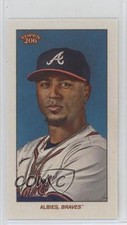 2024 Topps 206 Polar Bear Back Ozzie Albies 1az7