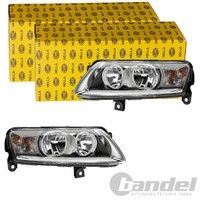 2X Hella Halogen Scheinwerfer Passend FüR Audi A6 Links+Rechts