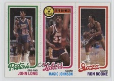 1980-81 Topps John Long Magic Johnson Ron Boone #237-18-88 HOF 0d6c