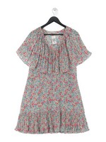 Hush A-Line Midi Dress UK16 in Cream