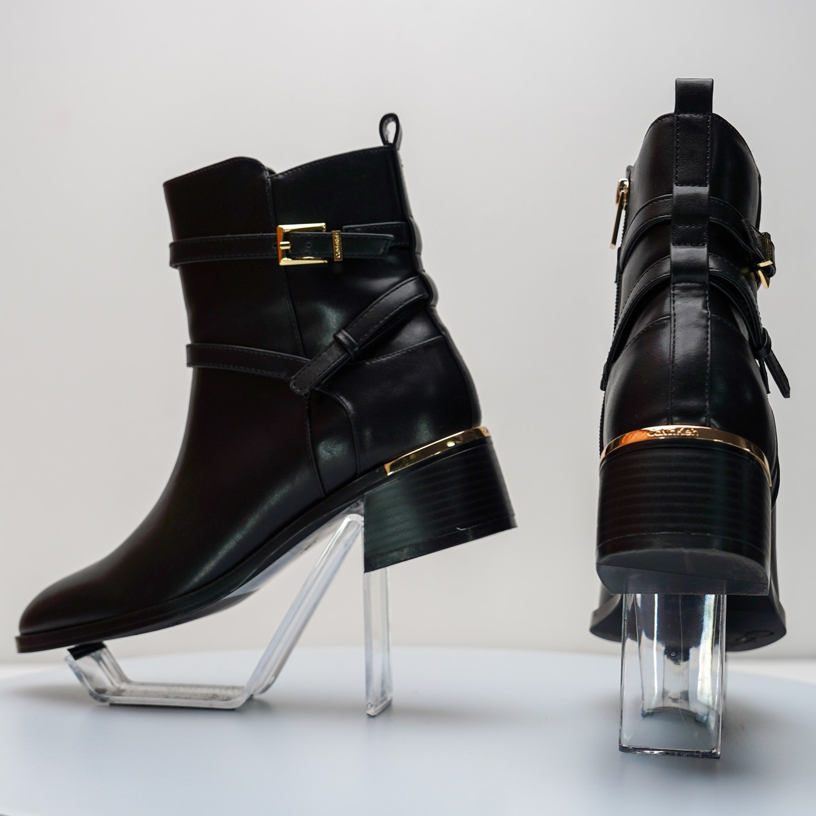 Calvin Klein Jasen Block Heel Ankle Booties - 7(M) thumbnail 3