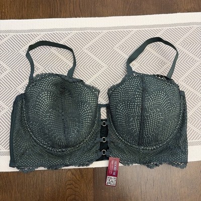 Adore Me Underwire Full Bra size 38DD Green