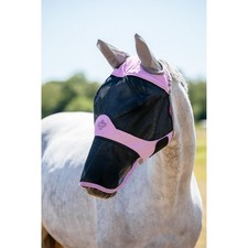 LeMieux Visor-Tek Full Fly Mask - Fondant | Equestrian | Fly Protection
