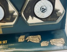 Delta 42-001  Cope & Pattern SET  Shaper cutter   3 wing  made in Germany