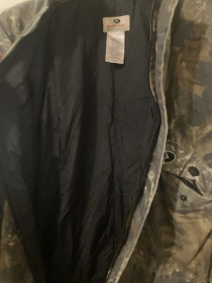 Traje camuflaje caza completo Mossy Oak marrón y verde para hombre talla mediana Foto 3 de 4