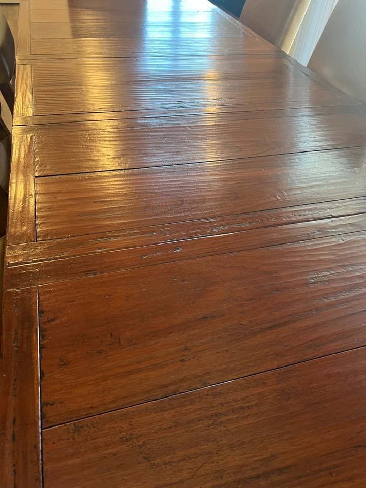 Juego de mesa de comedor vintage raro Henredon Adquisitions caoba 12 sillas 2 hojas Foto 2 de 4